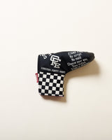 CHECKER48 CFE blade putter cover in black