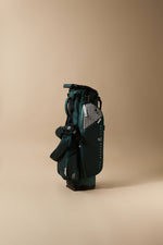 The Bunker Club Driver Series Golf Bag in Metallic Racing Green