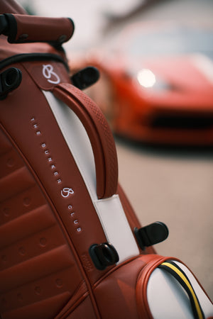 Formula Red Prancing Horse Edition golf bag detail
