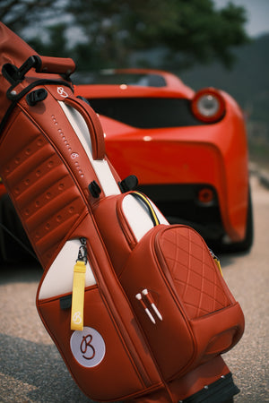 Formula Red Prancing Horse Edition golf bag detail